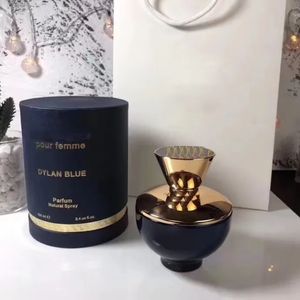 Famous Perfume for Lady Dylan Blue Pour Femme Cologne Natural Spray Perfumes Eau de Parfum Long Lasting Fragrances High Fragrance 100ml Good Smell Scent Spray Parfum