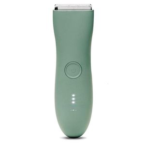 Hair Trimmer Men's hair trimmer designed for men with an underband trimmer efficient triple pointed hair waterproof growth body shaver USB charging 230406