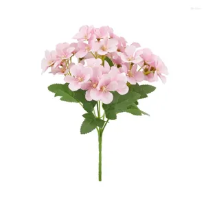 Fiori decorativi 1Pc 10.23 pollici Foglie di Begonia artificiale Pianta finta per la casa Estetica Interni Soggiorno Scrivania Scaffale Decor