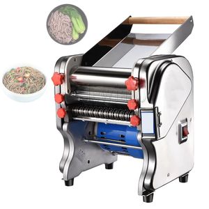 Elektrisk nudelpressmaskin rostfritt stål Nudelmaskin Desktop Pasta Dumpling Maker Commercial Noodle Cutter