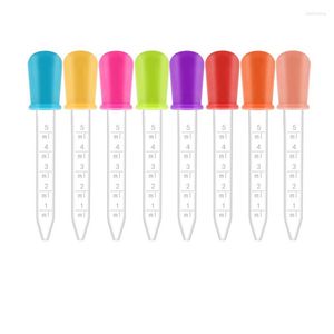 15/10pcs Small Silicone Plastic Pipette Dropper Feeding Liquid Eye Ear School Lab Experiment Supplies