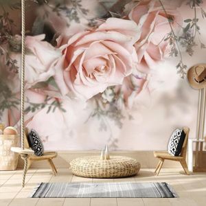 Wallpapers For Living Room Wallpaper 3d Po Wall Paper Papers Home Decor Floral Rose Nature Murals Roll Self Adhesive