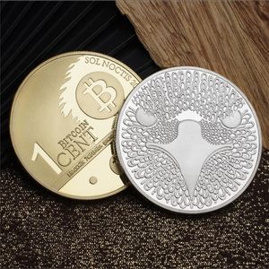 Konst och hantverk Bitcoin Eagle Eye Commemorative Coin