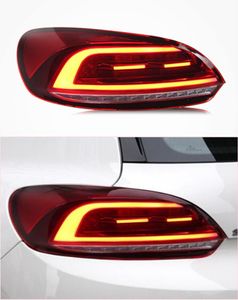 VW Scirocco LED arka lambası için araba arka dönüş sinyali kuyruk lambaları 2009-2017 Fren ters lambası otomatik aksesuarlar