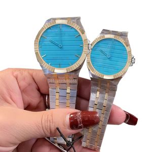 Para mody zegarki 38 mm 30 mm kwarcowe męskie designerki 25H na rękę Montre de lukse panie eleganckie zegar ze zegarem