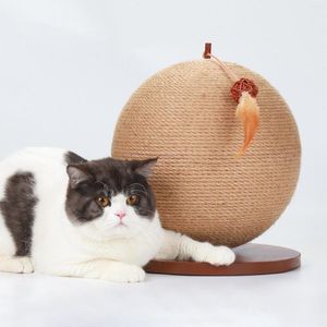 Cat Toys Funny Scratching Ball Pet Supplies Accessories Rolling Kitten för katter Kattungar Träning inomhusövning