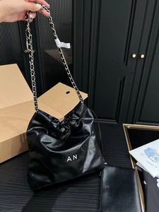 bolsa de ombro tabby pérola corrente bolsa praia tote pele de bezerro ouro prata metal bolsa de ombro bolsas para mulheres de alta capacidade corrente de compras carteira feminina