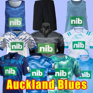 Auckland Blues Rugby Jerseys Training Vest Pants Shorts 18 19 20 22 23 23 2021 2022 2023 DOMA DAŁOŚĆ S-5XL Rozmiar