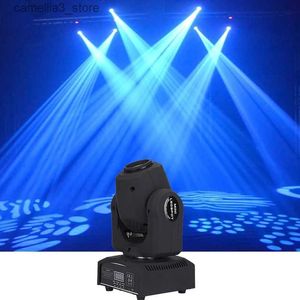 Moving Head Lights Hot Sales Mini Spot 30W LED Moving Head Light med Gobos Plate Color Plate Hög ljusstyrka 30W Mini LED MOVER HEAD LIGHT DMX512 Q231107