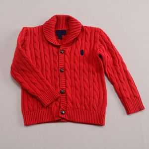 Kid Ralph Sweaters Pullover Child Long Sleeve Stick Sweaters Sticking Tracksuit Loose Fashion Jogger Pants Small Horse Laurens