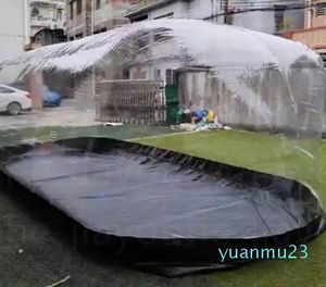 Smurki Bubble PVC nadmuchiwany motocykl samochodowy przezroczysty bąbelkowy pokrywę samochodu garaż namiot schronisko