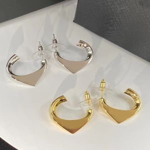 Tem selo de alta qualidade brincos de charme feminino 18k ouro prata designer de moda brinco presente jóias com caixa