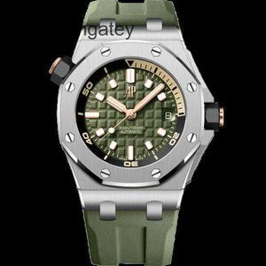 AP Swiss Luxury Wrist Watches Mens Watch Royal AP Oak Series Automatic Machinery Används Watch With Date Display Timing FlyBackRavvers Jump 42mm 15720StOOA052CA01 RDF