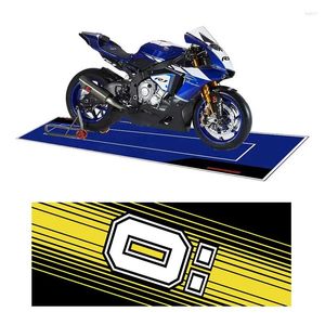 Teppiche Kundenspezifische Motorrad-Display-Matte Racing Moto Parkteppich für OHLINS Bodendekoration Anti-Rutsch