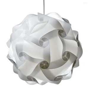 Lampade a sospensione Puzzle Paralume Lampada Nordic Light Shade Soffitto Apparecchio di illuminazione a sospensione Decorazione domestica Moderna creativa Interessante