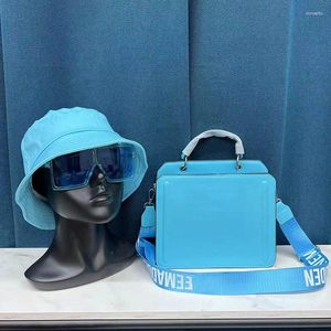 Akşam çantaları tasarımcı çanta kadınlar alışveriş omuz cüzdanları ve kova şapkaları lüks pu deri crossbody tote çanta 2023