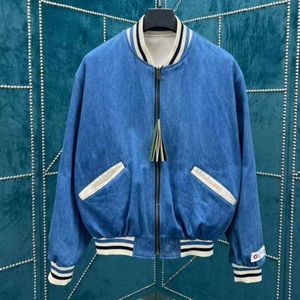 Giacca da baseball di lusso cappotto cardigan da uomo giacca firmata felpa ricamata giacche varsity oversize uomo donna cappotti double face