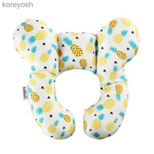 Pillows Baby travel pillow child head and neck support pillow suitable for strollers car seats travelL231105