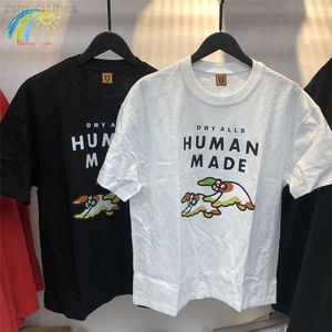 Erkek Tişörtler İki Uçan Ördek Baskı Deseni İnsan Yapımı T-Shirts Erkek Kadınlar 1 1 Kısa Kollu Out Out Tees Tees