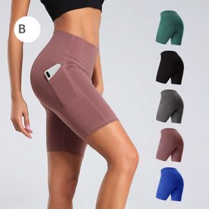 Lu Align Woman Gym Lemons Shorts Women Summer Sport Wear Kort Push Up Sport Lemony Woman Raises Butt Workout Running Leggings Fitness Lemon Lady Gry Sports Girls Girls