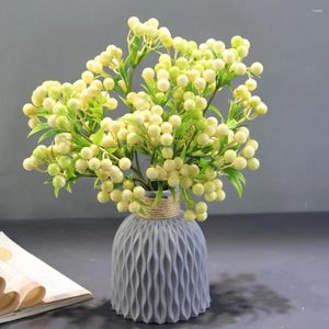 Decorative Flowers Home Decor Artificial Berries Vibrant Berry Branches For Party Realistic Detailed