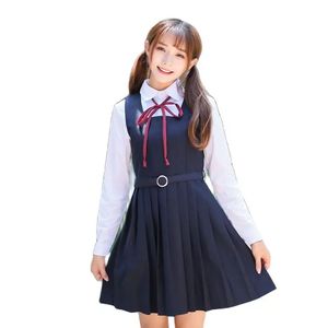 Anime Costume women Japanese School student Uniform Naval College Style Sailor dress Suit Korea Girls cosplay uniform Sets