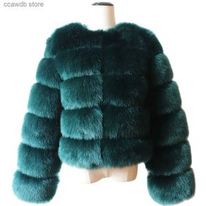 Pelliccia di pelliccia femminile pelliccia hjqjljls manica lunga pelliccia di pelliccia 2021 donne invernali inverno moda spessa cappotto fuzzy caldo capispalla femmina grigio/nero giacca di pelliccia falsa t231107