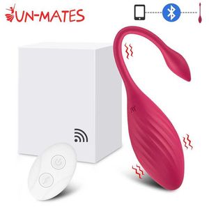 App Wireless Remote Dildo Vibrators 10 Hastigheter Vagina Ball Bluetooth Vibrating Egg Clit Stimulator Training Sex Toys For Women 18 231010