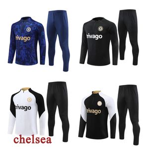 23 24 CFC soccer tracksuit PULISIC MOUNT HAVERTZ ZIYECH 2023 2024 men kids football tracksuit KANTE T. SILVA survetement foot handal futbol