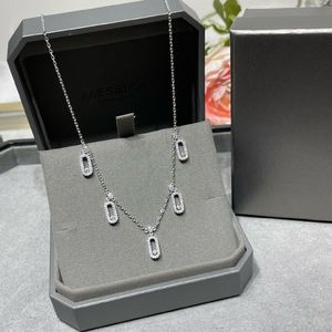 Dupe Marka En İyi Kalite 925 STERLING Gümüş Püskül Kolye Kolye Kadınlar için Modaya Mücevher