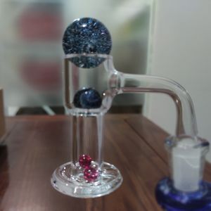 DPQBN034 SYSTE PALING BANGER z koralikami fazowaną krawędź górna TERP Slurpers Banger dla DAB Rig Glass Bong