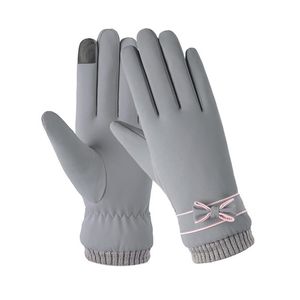 Five Fingers Handschuhe Damen Winter warm weich winddicht wasserdicht Kaschmir gebürstet und dick S Freizeit Outdoor Touchscreen