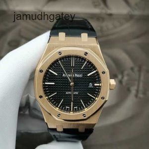 AP Swiss Luksusowe zegarki na rękę Męską Serię Royal Oak Series Automatyczne maszyny Używane zegarek z datą wyświetlania czasu Flyback/Rewers Jump 41mm 15400or.oo.d002cr.01 1GG5