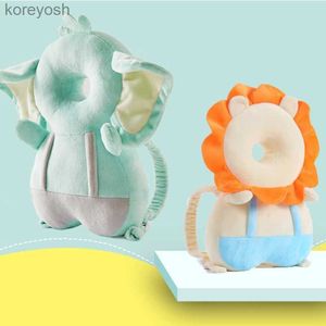 Pillows 1-3T Toddler Baby Head Protector Safety Pad Cushion Back Prevent Injured Angel Bee Cartoon Security PillowsL231117