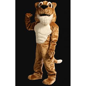 2024 Halloween Power Corby Cougar Mascot Costume Cartoon Postacie dorosłe kobiety Ubierają się