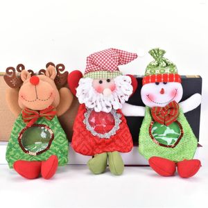 Рождественские украшения Supplies Santa Claus Gift Bacd Candy