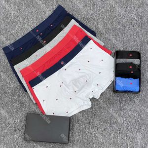 Męskie bielizny projektant Masy Underwear Men Summer Cotton Boxers Man Shorts For Boys Trend Trend Drukuj młode bokserki