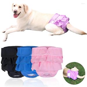 ドッグアパレル洗える生理学的ズボン犬犬ショーツパンティーのための小さな犬の月経下着ブリーフジャンプスーツペット用品