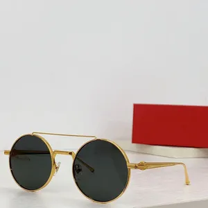 Sunglasses Women's Glasses Color Metal Frame Cat's Eyes Futuristic Retro Sun Circular