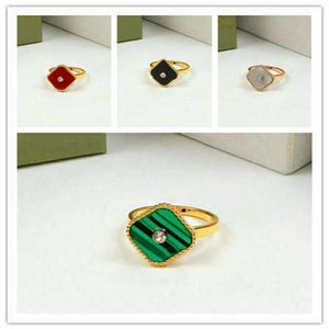 Fashion Diamond Ring for Women Molti colori Shell Rings Designer Jewelry 18K Silver Gold Rose Wedding Band Regalo per feste 304K 304K