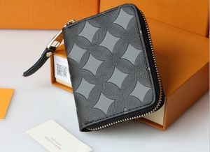 5AAA Top Luxus Leder Geldbörse Weibliche Brieftaschen Mode Designer Brieftaschen Retro Handtasche Für Männer Klassische Kartenhalter Münze vuttons Berühmte Club Brieftasche