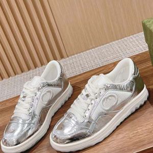 Designer casual small white men and women high-quality patterned walking sports shoes retro style 01