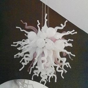 dekorative lampe benutzerdefinierte pendelleuchten mundgeblasenes glas anhänger kunsthandwerk licht decor led hängende leuchten 24 zoll