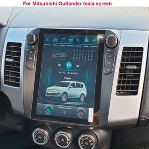 Mitsubishi Outlander Tesla Screen Android Stereo Car Multimedia Player GPS Navigation Video CarPlay FM Wifi 4GのカーDVDラジオ