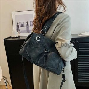 Umhängetaschen Handtaschen Vintage Soulder Tasche für Frauen 2023 Tend Weiblich Einfache Umhängetasche Unterarm andbagscatlin_fashion_bags