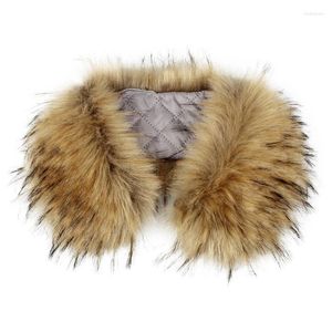 Sciarpe 2023 Super Alta Qaulity Collo in Pelliccia Sintetica Giubbotti Cappuccio 55 cm Moda Sciarpa di Lusso Donna Uomo Cappotto Decor Bambini Scaldacollo