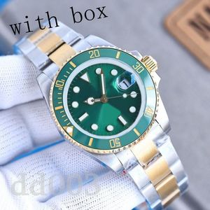 Дизайнерские часы из нержавеющей стали Mens Watch Gmt Gold, покрытые 41 -мм Montre Homme Fashion Business Party.