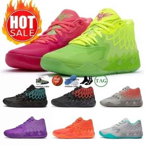 OG LAMELO BALL 1 MB.01 Men basketskor sneaker spräng stad lo ufo inte härifrån drottning city och rock ridge röda tränare sport sneakers 40-46