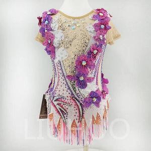 Stage Wear LIUHUO Artistic Gymnastics Suit Fitness Competition Art Exam Cheerleading Team Performance Professional