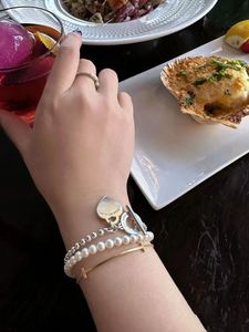 Menschliche Chakren Perle Perlen Armbänder für Frauen Sterling Silber Überzug Männer Diamant-Cluster Hochzeitsfeier Geburtstag Valentinstag Versprechen Verlobungsgeschenk